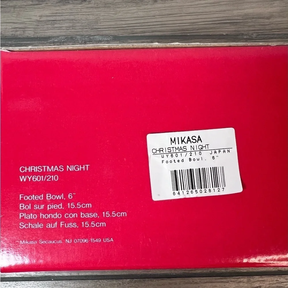 Mikasa Crystal Bowl 